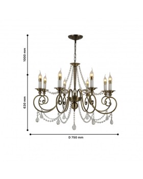 Подвесная люстра F-Promo 2572-8P-foto5