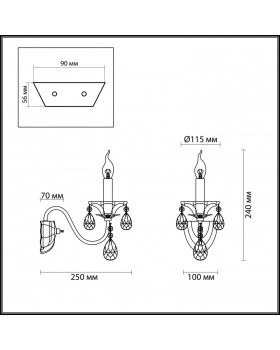 Бра Odeon Light 4724/1W-foto3