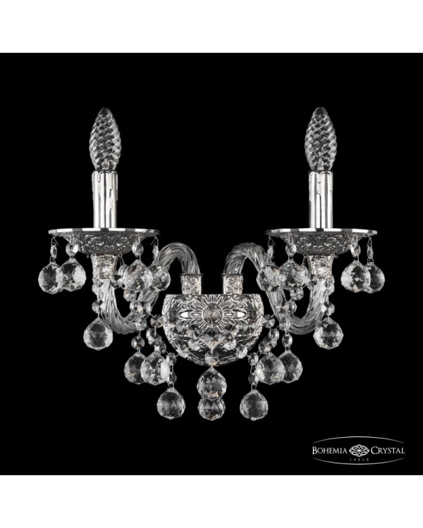 Бра Bohemia Ivele Crystal 16109B/2/165/XL Ni