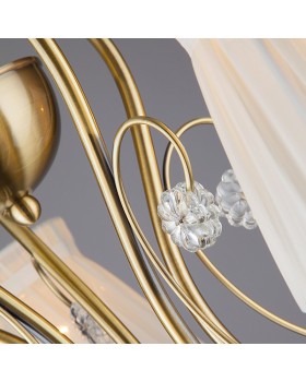 Подвесная люстра Eurosvet 60039/5 античная бронза-foto6