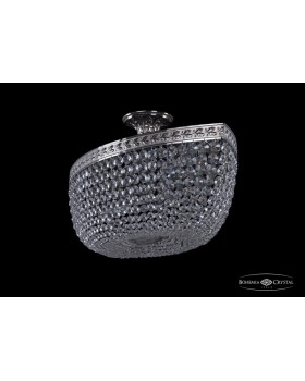 Люстра на штанге Bohemia Ivele Crystal 19113/90IV Ni-foto2