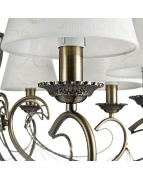 Подвесная люстра Freya FR2904-PL-08-BZ-foto7