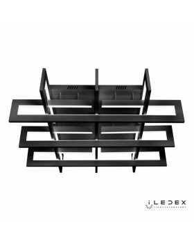 Накладной светильник iLedex 9082-800*800-X 192W BK-foto4