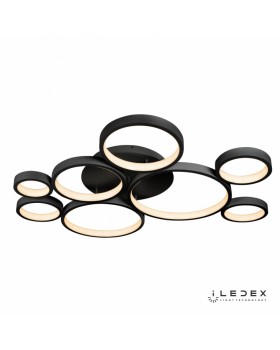 Накладная люстра iLedex 9004-8L-X BK-foto3
