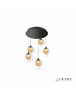 Подвесная люстра iLedex C4457-5R CR-foto2