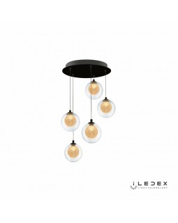 Подвесная люстра iLedex C4457-5R CR-foto4