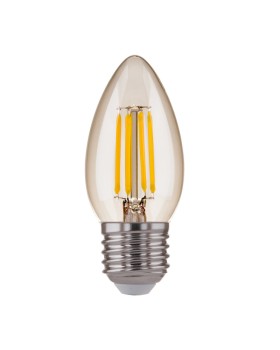 Светодиодная лампа Elektrostandard Свеча BLE2706 F 9W 4200K E27 (C35 прозрачный)-foto2