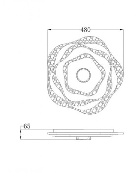 Накладной светильник ARTE Lamp A1435PL-1WH-foto7