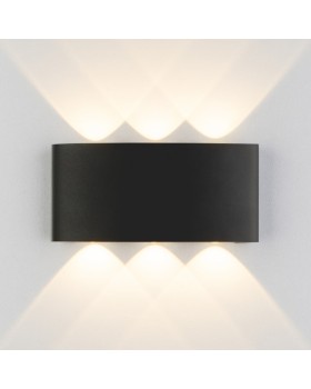 Светильник настенный Elektrostandard 1551 TECHNO LED TWINKY TRIO черный-foto2