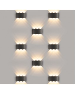 Светильник настенный Elektrostandard 1551 TECHNO LED TWINKY TRIO черный-foto3