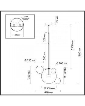 Подвесной светильник Odeon Light 4802/12LA-foto2