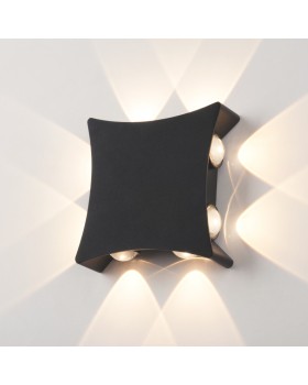 Светильник настенный Elektrostandard 1631 TECHNO LED Чёрный-foto2