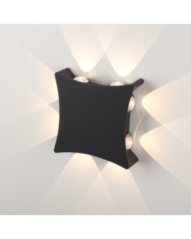 Светильник настенный Elektrostandard 1631 TECHNO LED Чёрный-foto3