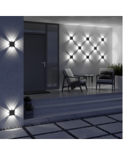 Светильник настенный Elektrostandard 1631 TECHNO LED Чёрный-foto5