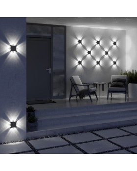 Светильник настенный Elektrostandard 1631 TECHNO LED Чёрный-foto5