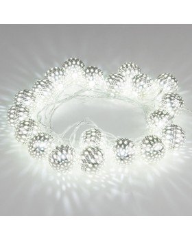 Светодиодная нить Eurosvet 400-003 хром/белый с эффектом мерцания 2,8м IP20-foto2