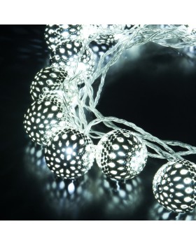 Светодиодная нить Eurosvet 400-003 хром/белый с эффектом мерцания 2,8м IP20-foto4