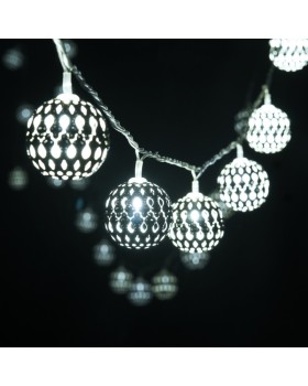 Светодиодная нить Eurosvet 400-003 хром/белый с эффектом мерцания 2,8м IP20-foto5