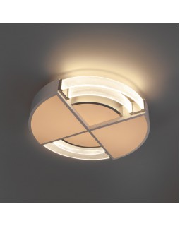 Накладной светильник Eurosvet 90181/1 белый/серебро-foto3