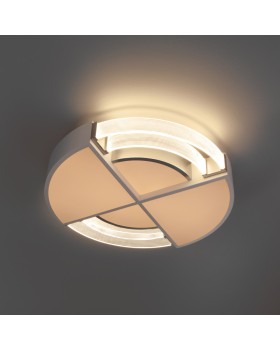 Накладной светильник Eurosvet 90181/1 белый/серебро-foto3