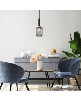 Подвесной светильник Eurosvet 50181/1 дымчатый-foto2