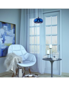 Подвесной светильник Eurosvet 50166/1 синий-foto2