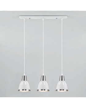 Подвесной светильник Eurosvet 50173/3 белый-foto3