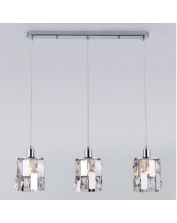 Подвесной светильник Eurosvet 50101/3 хром-foto3