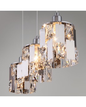 Подвесной светильник Eurosvet 50101/3 хром-foto4