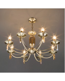 Подвесная люстра Eurosvet 60087/8 античная бронза-foto4