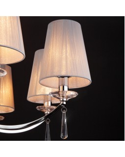 Подвесная люстра Eurosvet 60079/8 хром-foto3