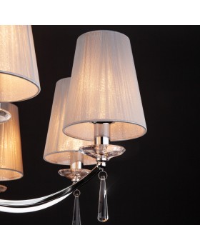 Подвесная люстра Eurosvet 60079/8 хром-foto3