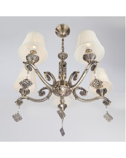 Подвесная люстра Eurosvet 60042/5 античная бронза-foto2