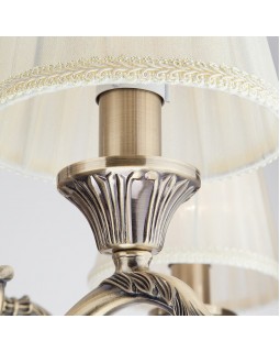 Подвесная люстра Eurosvet 60042/5 античная бронза-foto3