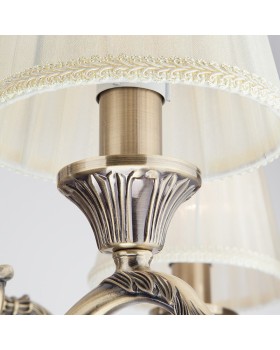 Подвесная люстра Eurosvet 60042/5 античная бронза-foto3