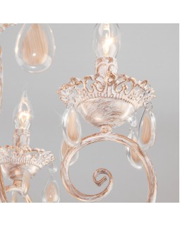 Подвесная люстра Eurosvet 10009/6 золото с белым-foto3