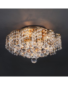 Накладная люстра Eurosvet 16017/6 золото Strotskis-foto3