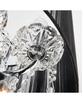 Подвесная люстра Eurosvet 2045/5 хром/черный-foto4