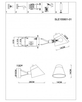 Бра Evoluce SLE155801-01-foto4