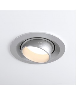 Встраиваемый светильник Elektrostandard 9919 LED 10W 4200K серебро