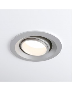 Встраиваемый светильник Elektrostandard 9919 LED 10W 4200K серебро-foto4