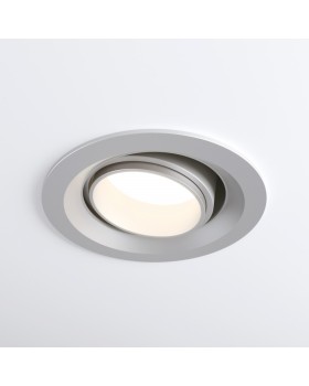 Встраиваемый светильник Elektrostandard 9919 LED 10W 4200K серебро-foto4