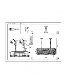 Подвесная люстра ST-Luce SL1170.303.12-foto6