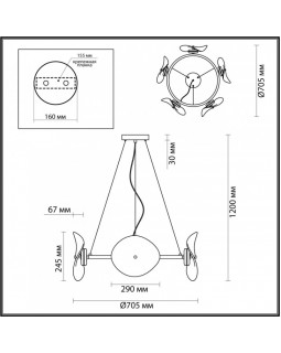 Подвесной светильник Odeon Light 4858/48L-foto2