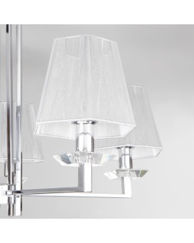 Люстра на штанге Eurosvet 60125/5 хром Smart (60114/5)-foto2