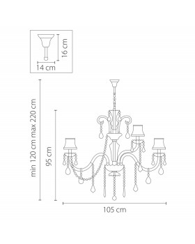 Подвесная люстра Lightstar 715187-foto10