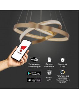 Подвесная люстра Eurosvet 90276/3 медный Smart-foto7