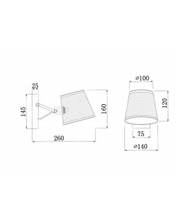 Бра Freya FR5108WL-01CH-foto3