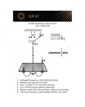 Подвесная люстра APLOYT APL.748.03.08-foto12