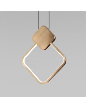 Подвесной светильник Eurosvet 50216/1 LED бронза-foto2